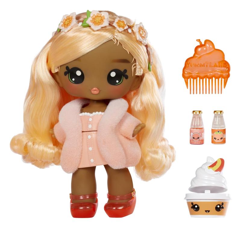 Doll Yummiland Large Piper Peach com gloss para animais de